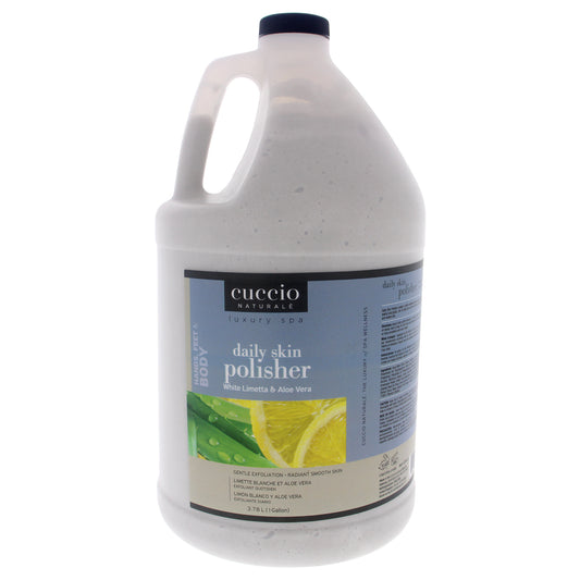 Cuccio Naturale Luxury Spa Daily Skin Polisher - White Limetta and Aloe Vera