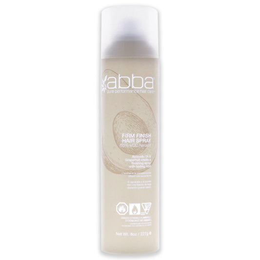 Firm Finish Hairspray by ABBA for Unisex - 8 oz Hair Spray