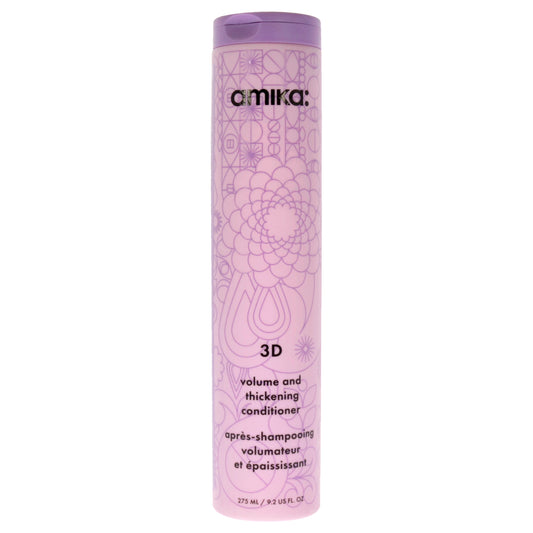 3D Volume and Thickening Conditioner by Amika for Unisex - 10 oz Conditioner