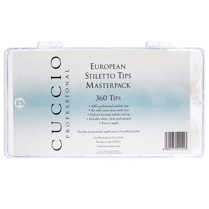 Pro European Stiletto Tips Masterpack