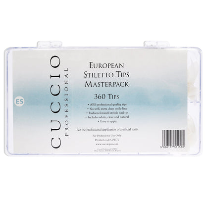 Pro European Stiletto Tips Masterpack