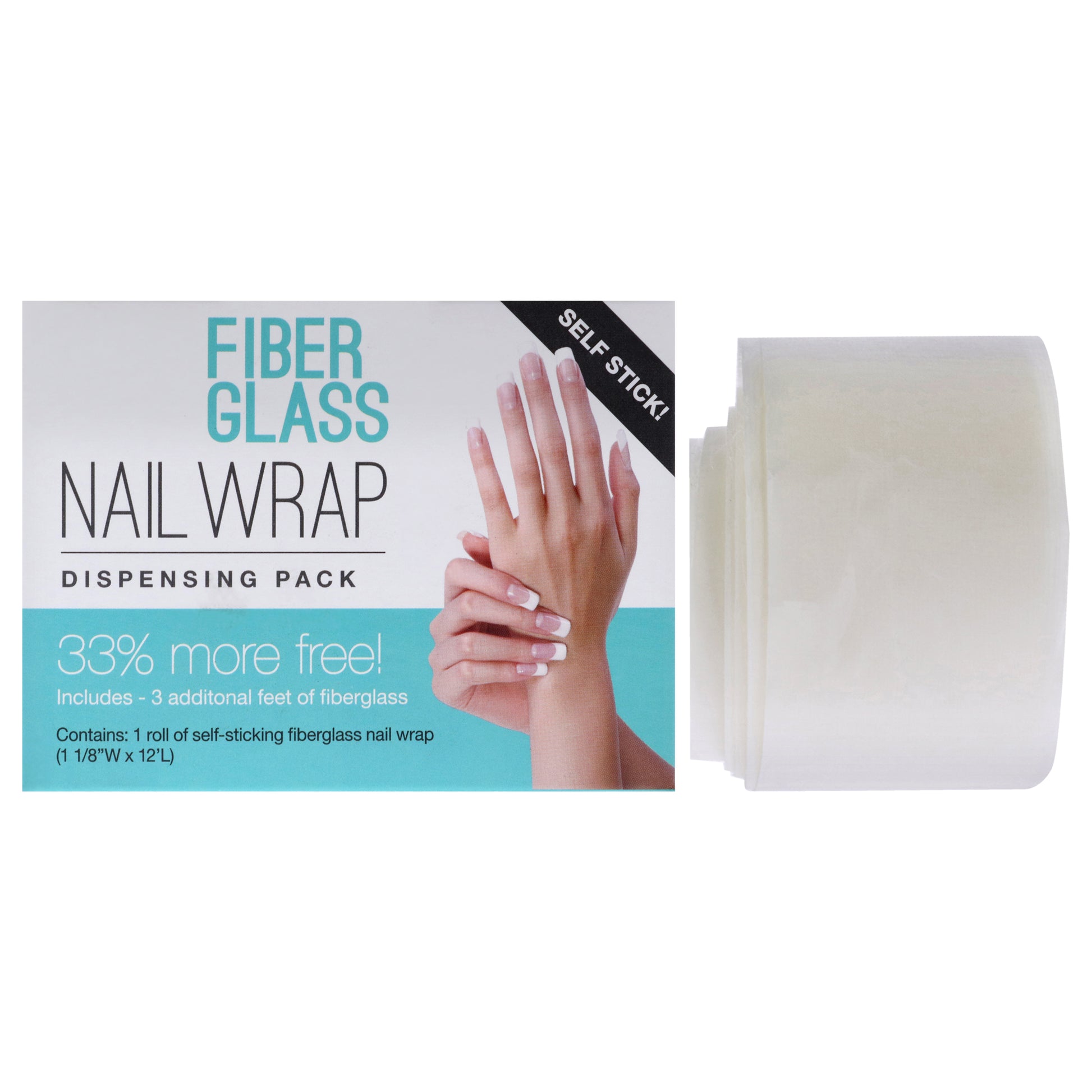 Fiberglass Nail Wrap Dispensing Pack