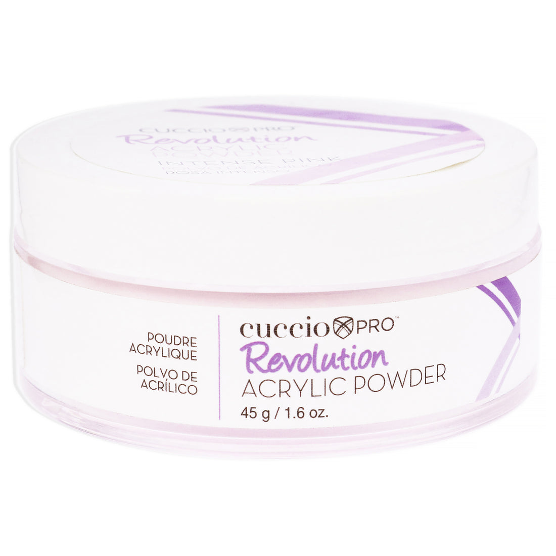 Acrylic Powder - Intense Pink by Cuccio Pro for Women - 1.6 oz Acrylic Powder