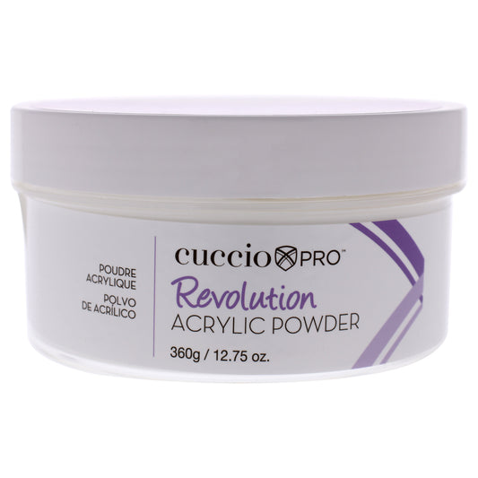 Acrylic Powder - White by Cuccio Pro for Women - 12.75 oz Acrylic Powder