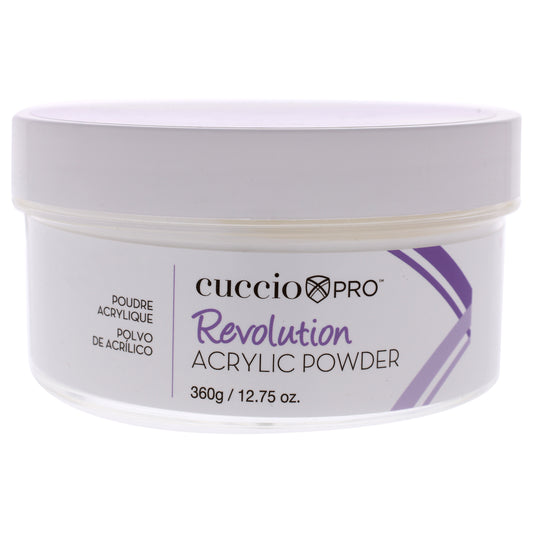 Acrylic Powder - Clear by Cuccio Pro for Women - 12.75 oz Acrylic Powder