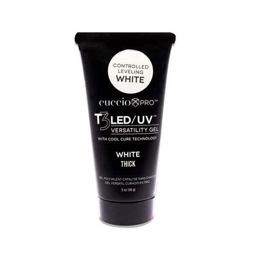 T3 Cool Cure Versatility Gel Tube - Controlled Leveling White