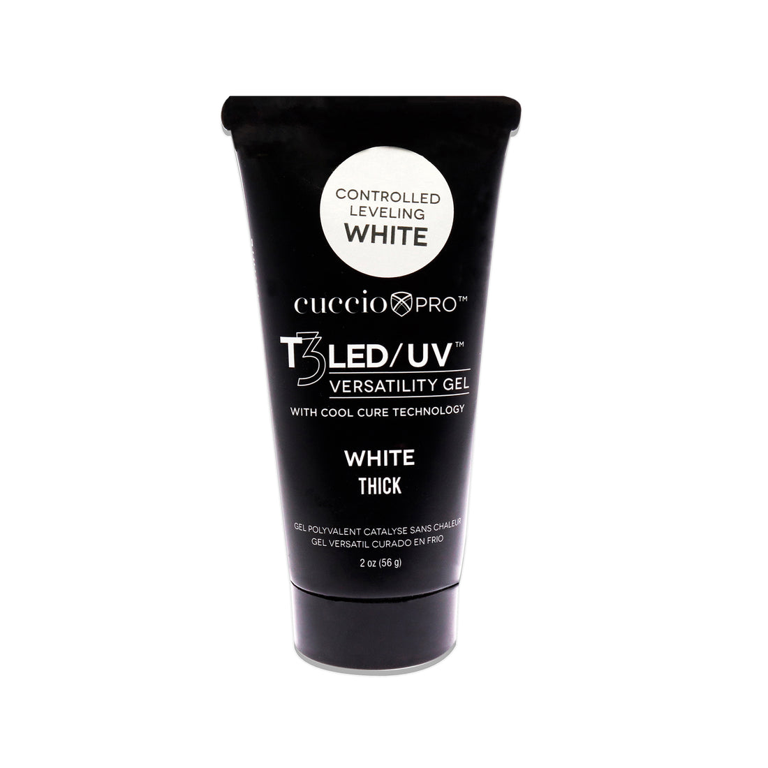 T3 Cool Cure Versatility Gel Tube - Controlled Leveling White
