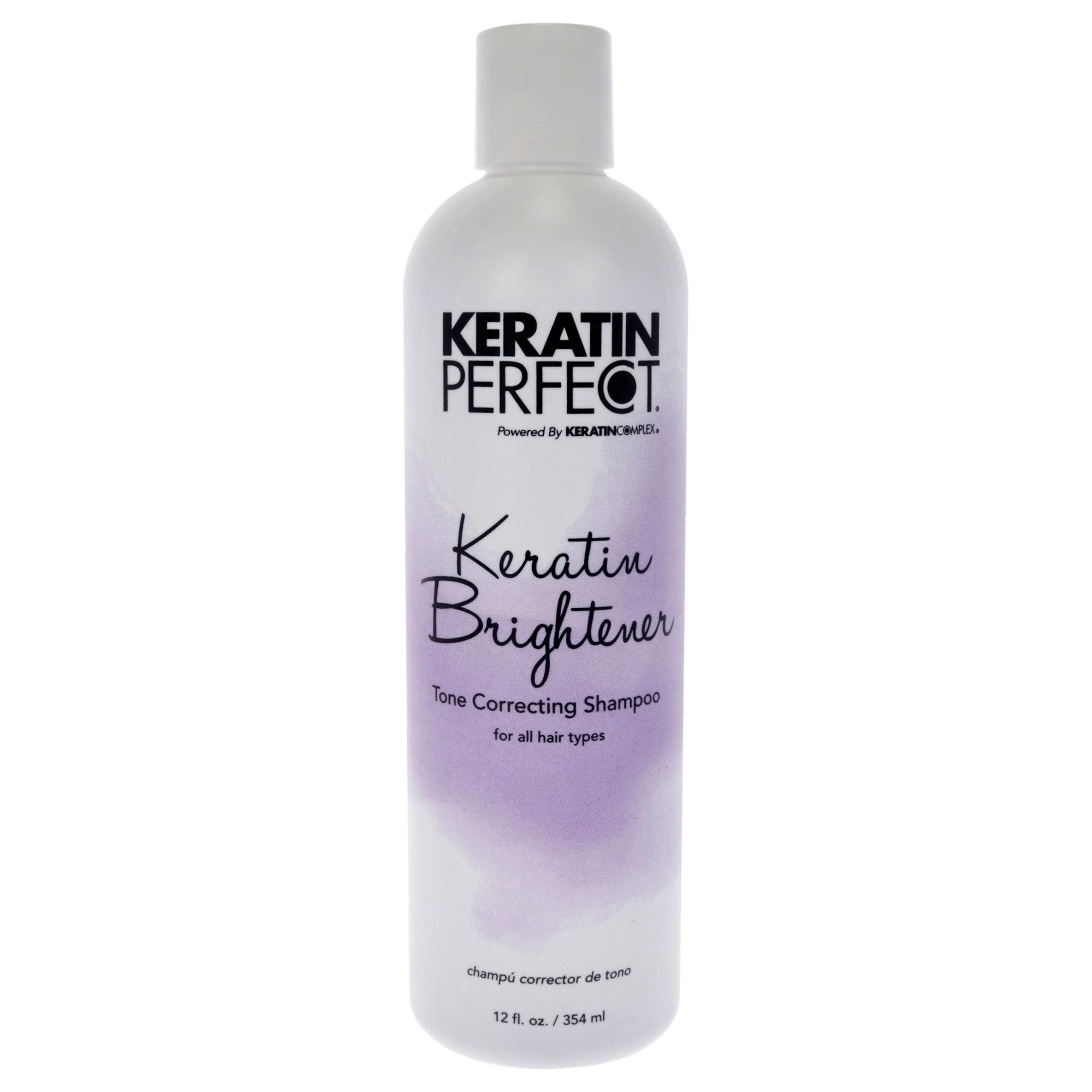Keratin Brightener Shampoo by Keratin Perfect for Unisex - 12 oz Shampoo