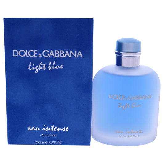 Light Blue Eau Intense by Dolce and Gabbana for Men 6.7 oz EDP Spray