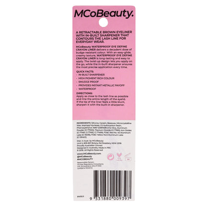 Waterproof Define Crayon Eyeliner