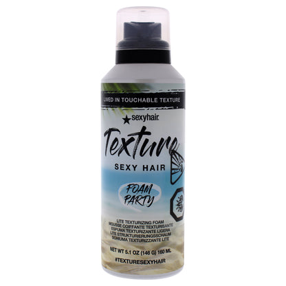 Sexy Hair Texture Foam Party