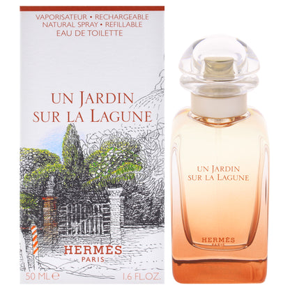 Hermes Un Jardin Sur La Lagune Unisex EDT Spray (Refillable)