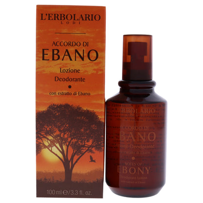 Deodorant Lotion - Notes of Ebony
