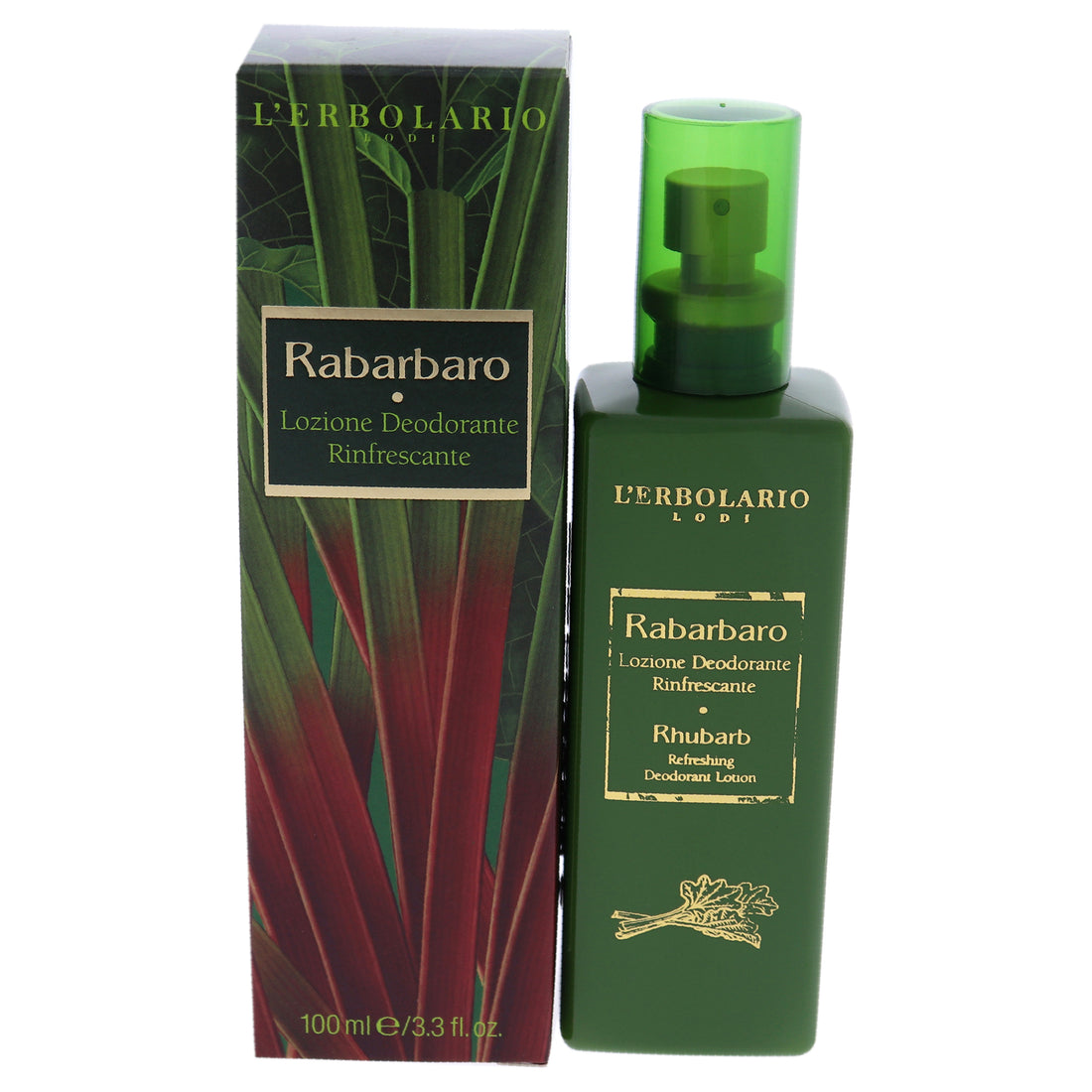 Refreshing Deodorant Lotion - Rhubarb