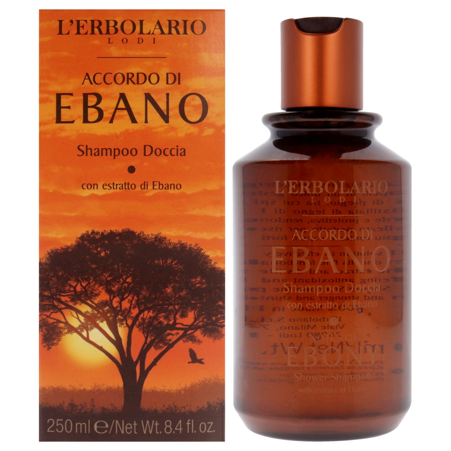 Shower Shampoo - Notes of Ebony
