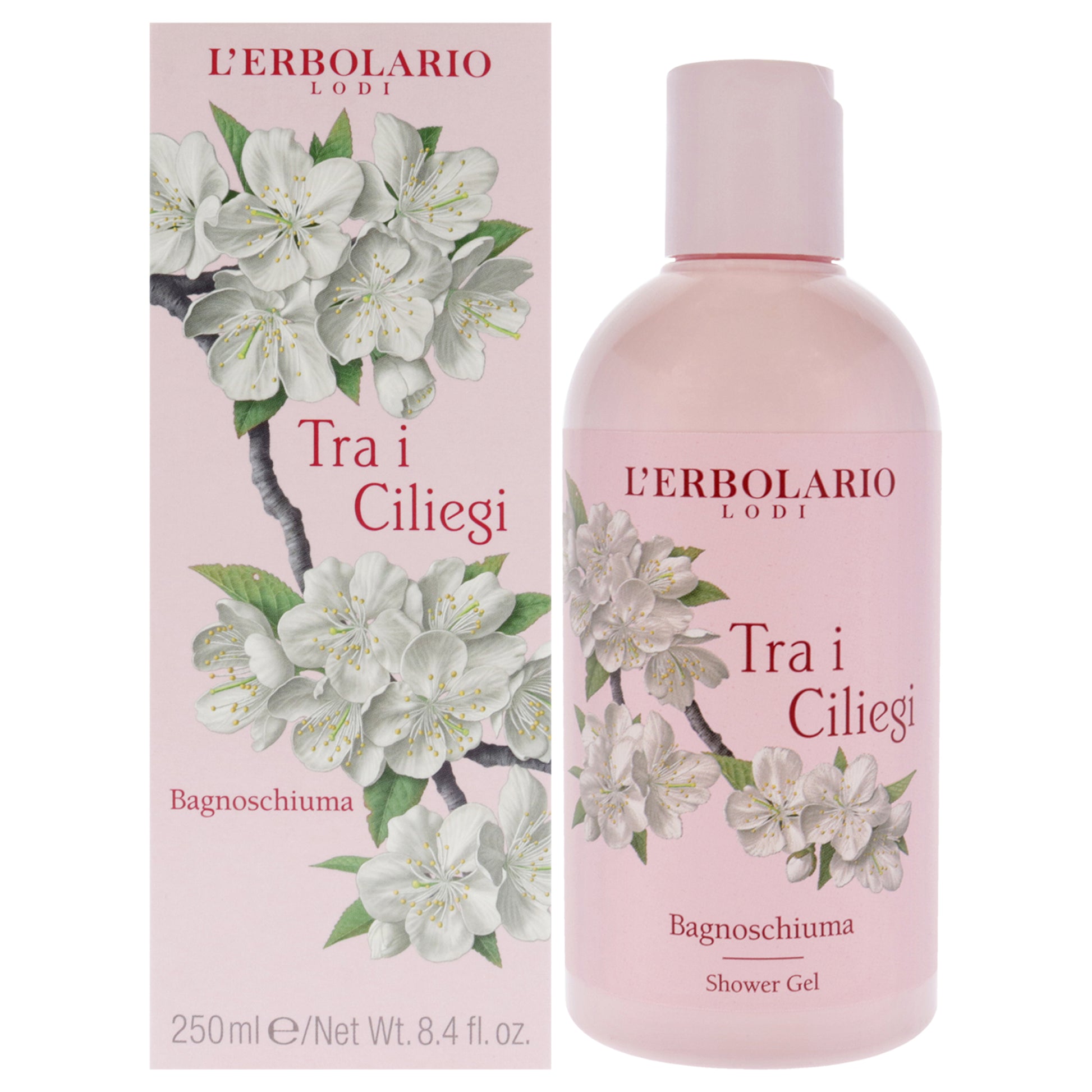 Tra i Ciliegi Shower Gel by LErbolario for Unisex - 8.4 oz Shower Gel