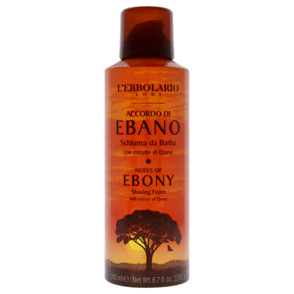 Notes of Ebony Shaving Foam