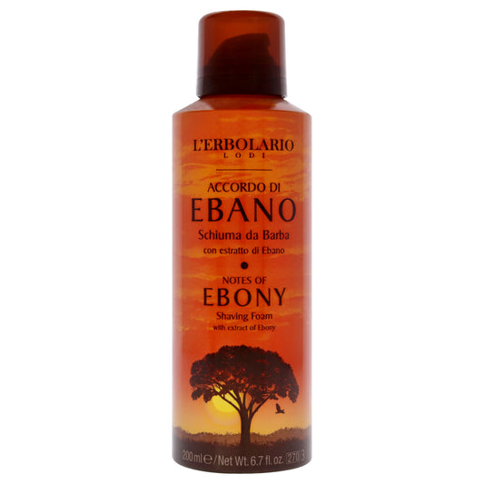 Notes of Ebony Shaving Foam