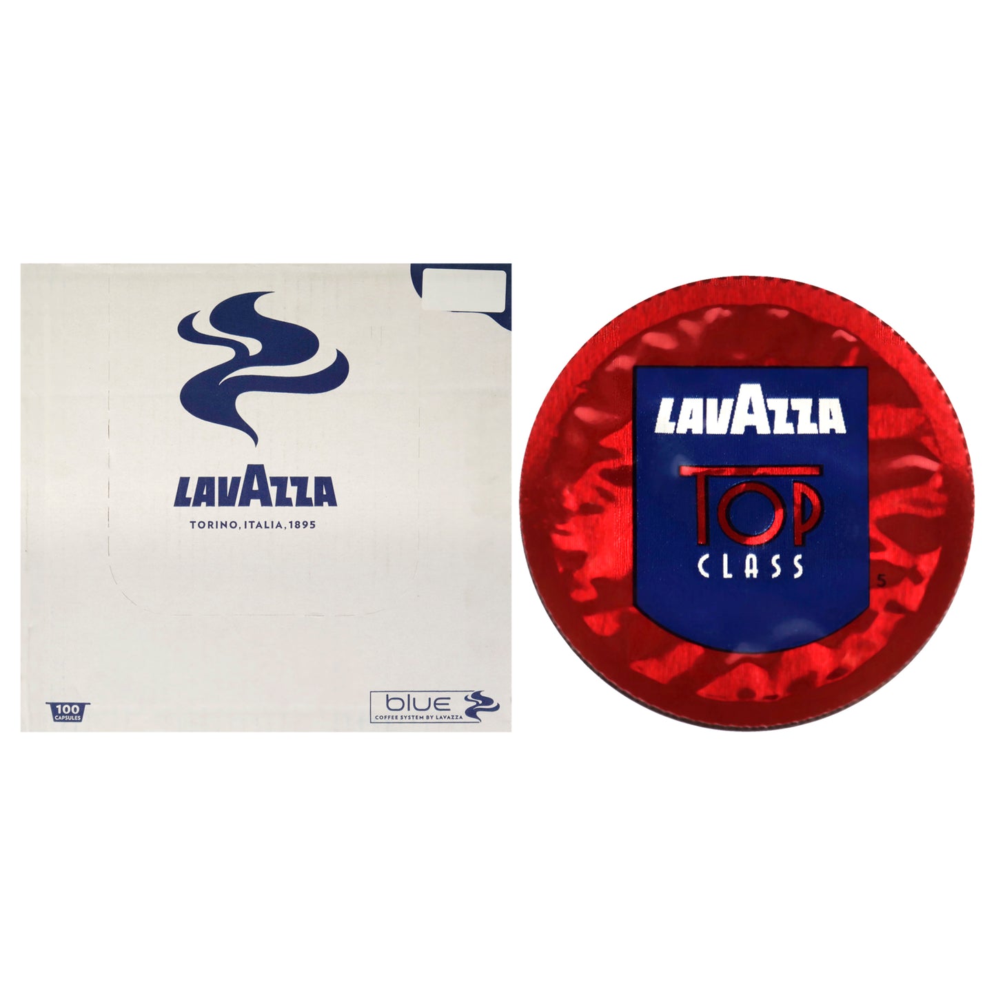 Blue Top Class Roast Ground Coffee Pods