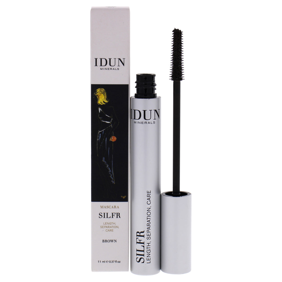 Idun Minerals Silfr Lengthening Mascara