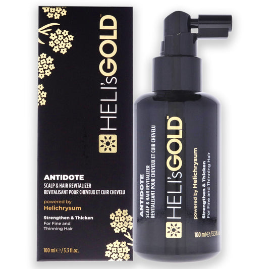 Antidote Scalp and Hair Revitalizer by Helis Gold for Unisex - 3.3 oz Treatment