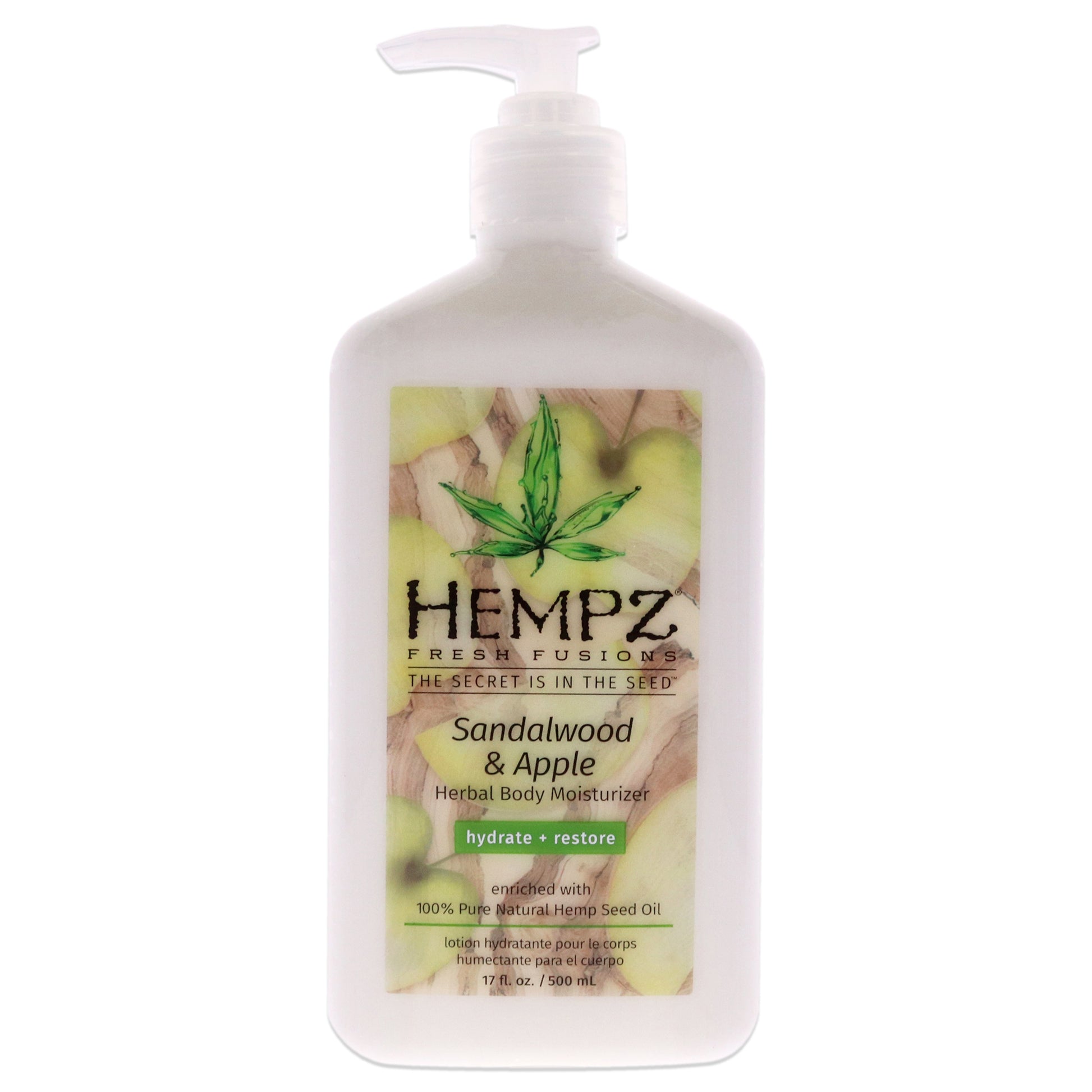 Hempz Fresh Fusions Sandalwood and Apple Herbal Body Moisturizer