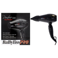 Nano Titanium Bambino Compact Dryer - BABNT5510 - Black