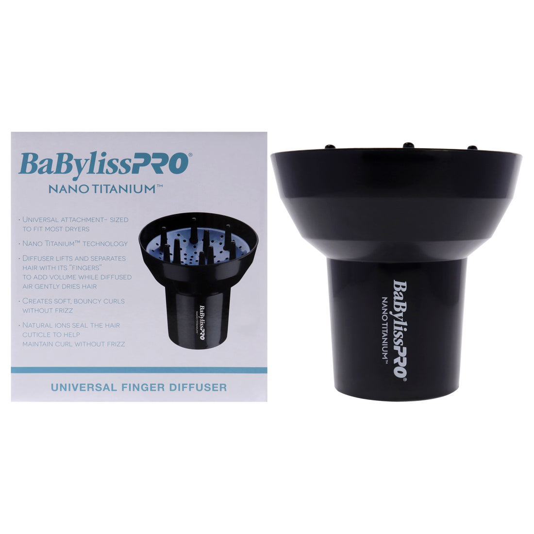 Nano Titanium Universal Finger Diffuser - BABNTD3