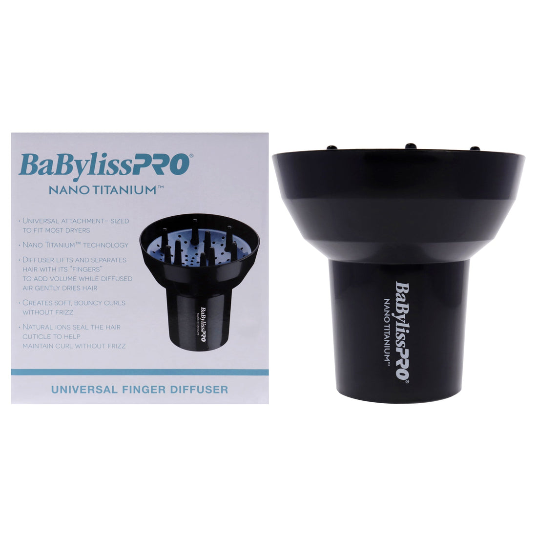 Nano Titanium Universal Finger Diffuser - BABNTD3