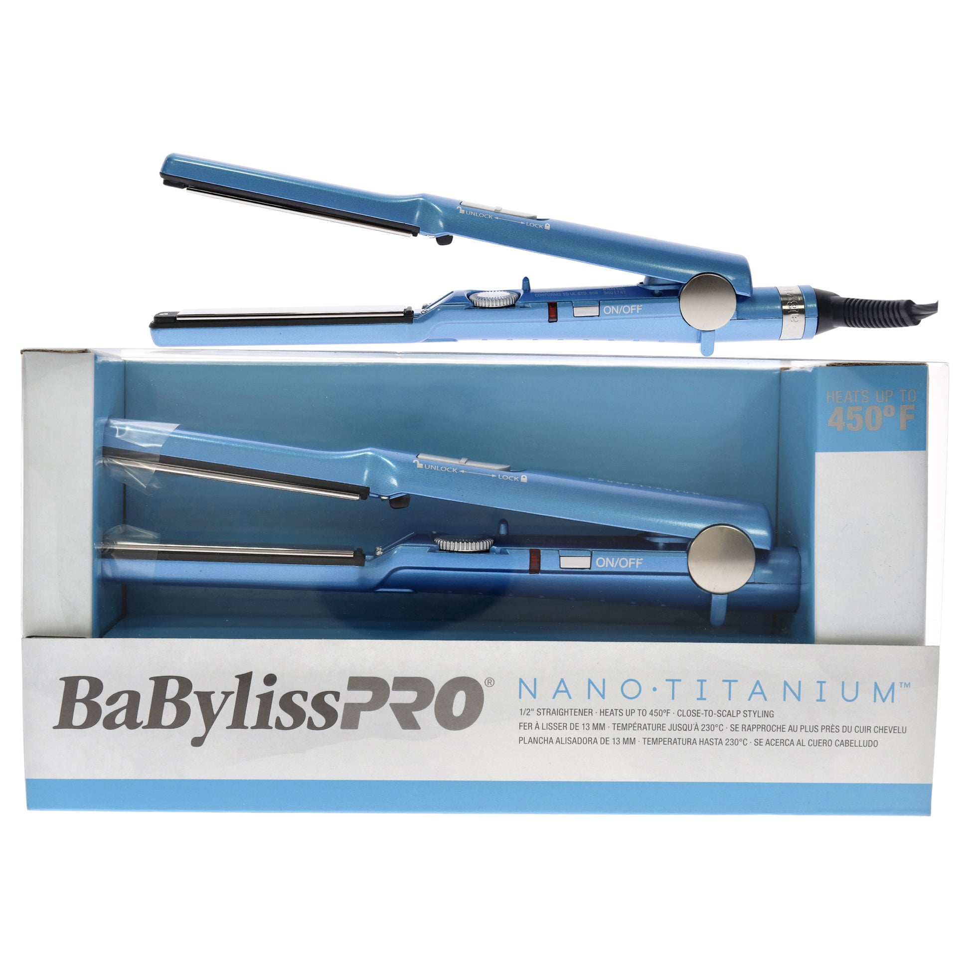 Nano Titanium Straightener - BNT2653TUC - Blue