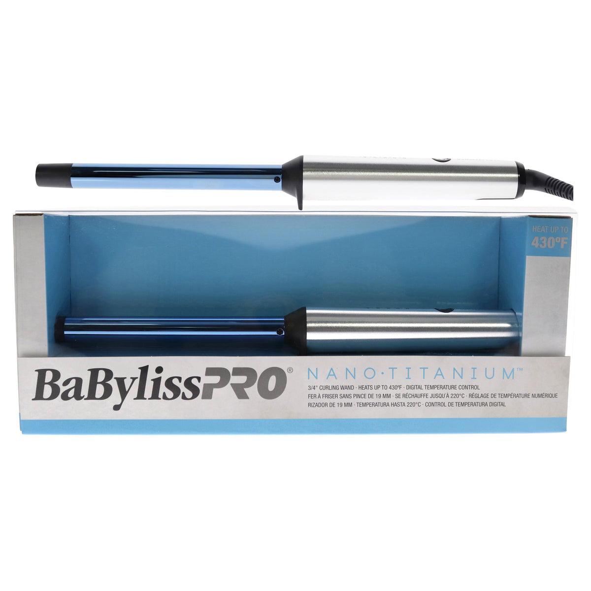 Nano Titanium Curling Wand - BNTW75 - Blue