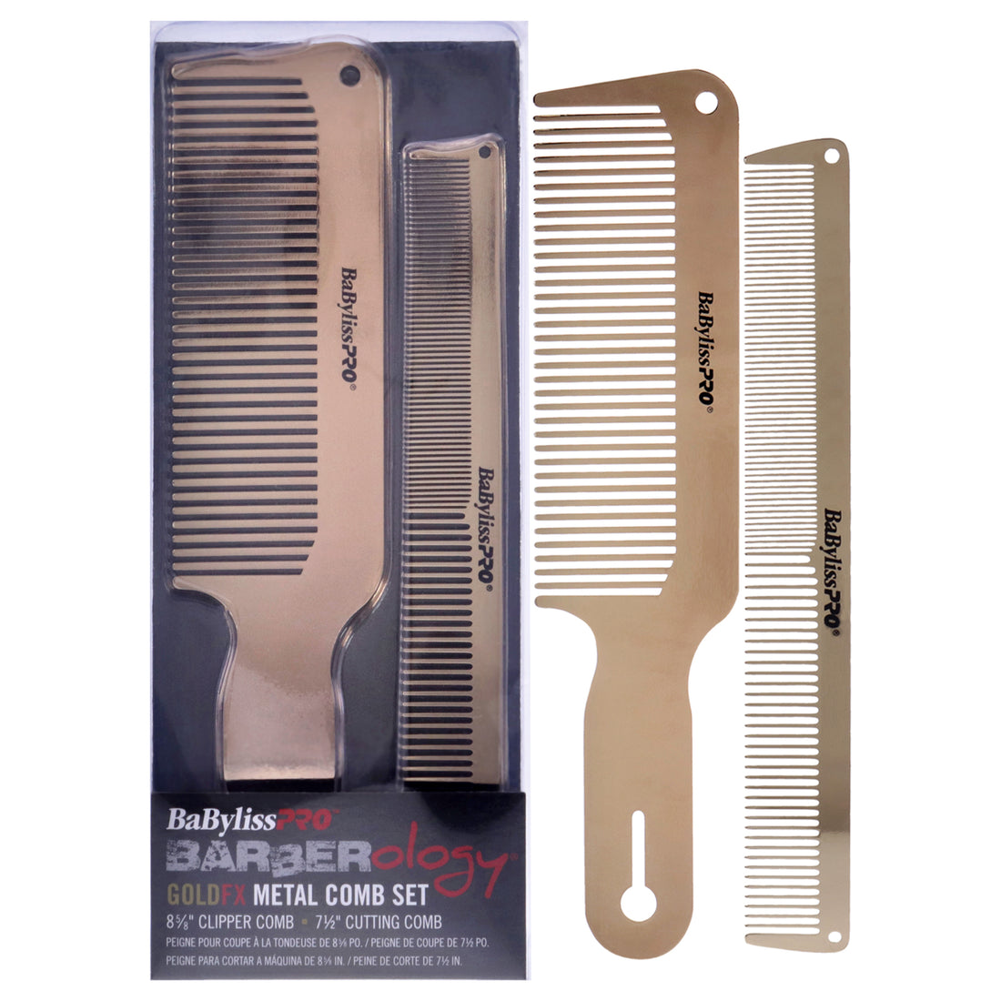 FX Metal Comb Set - BCOMBSET2G - Gold