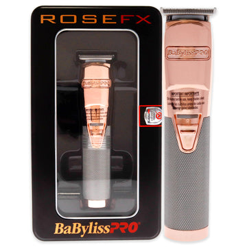 Rose FX Metal Lithium Trimmer - FX788RG by BaBylissPRO for Unisex - 1 Pc Trimmer