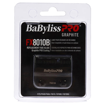 Graphite Replacement Fade Blade - FX8010B by BaBylissPRO for Men - 1 Pc Blade