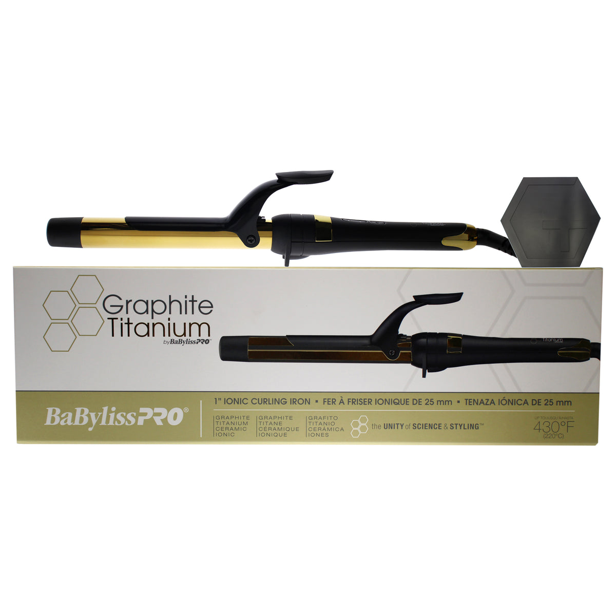 Graphite Titanium Ionic Curling Iron