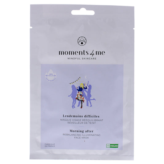 Morning After Rebalancing Illuminating Face Mask by Moments 4 Me for Unisex - 1 Pc Mask
