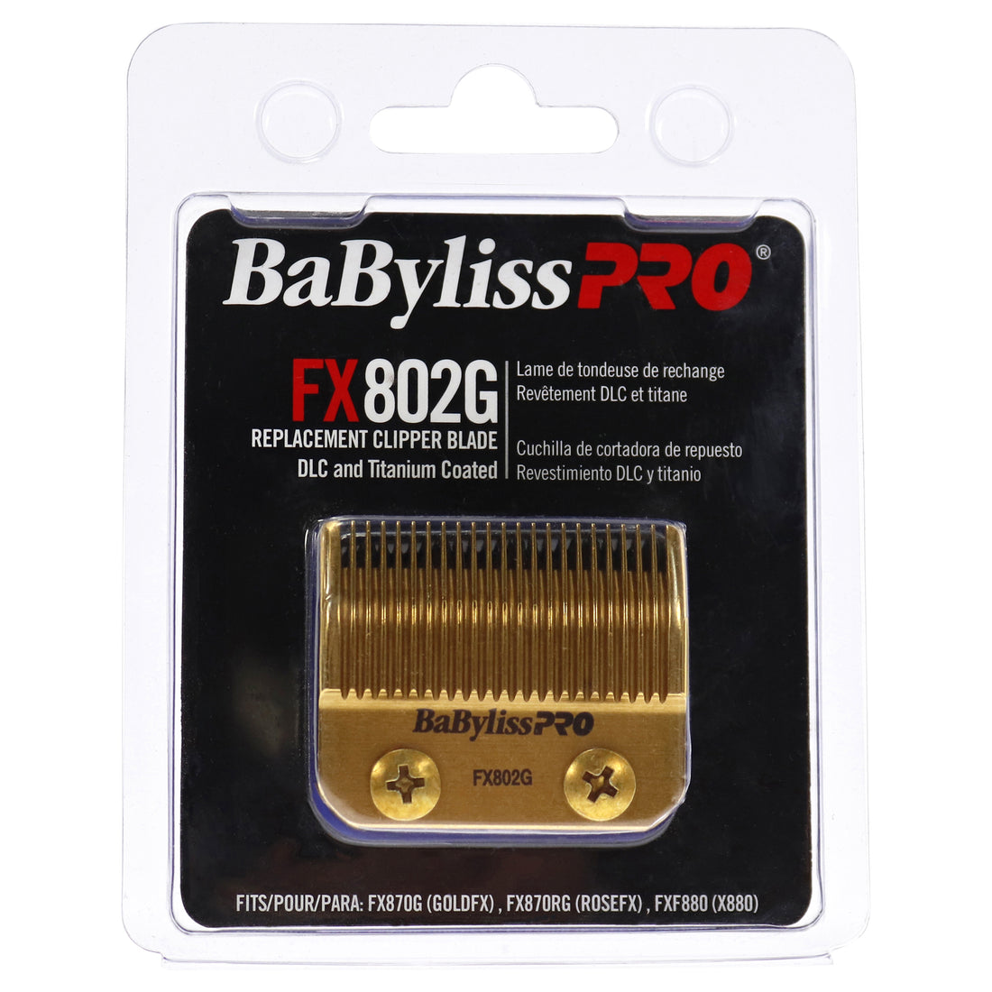 Replacement Clipper Blade DLC and Titanium Coated - FX802G