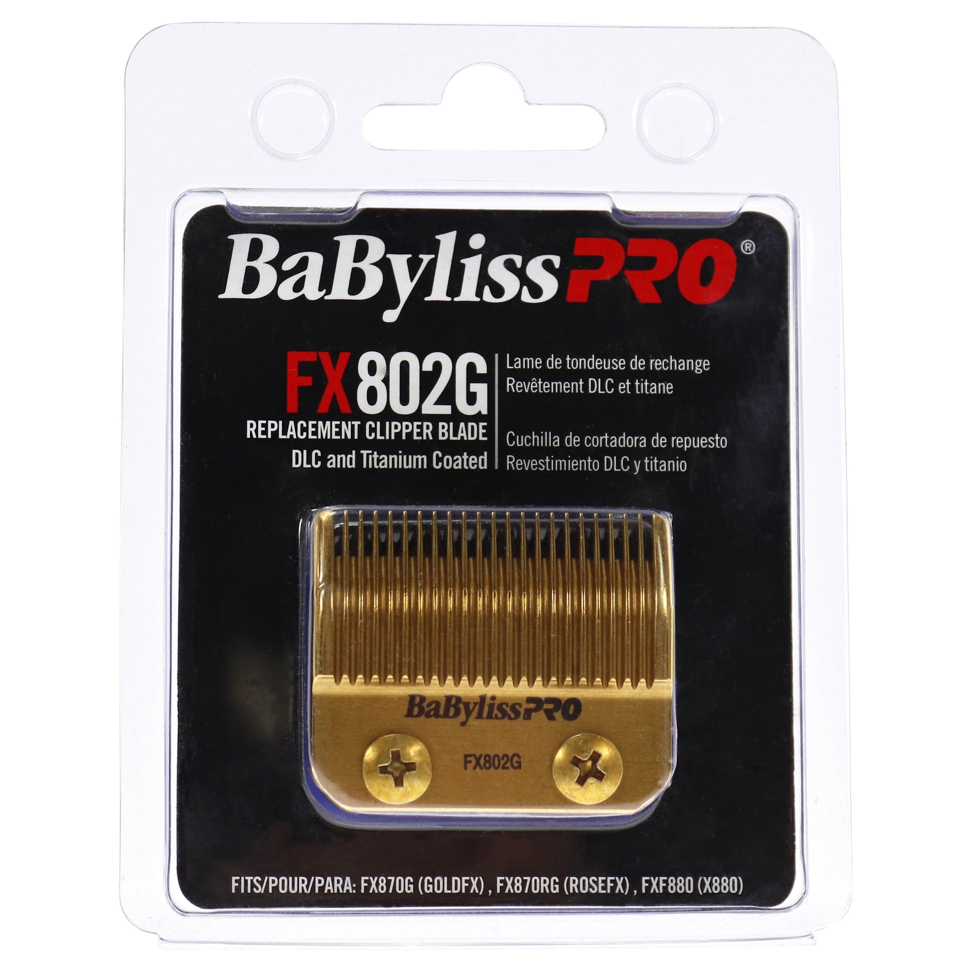 Replacement Clipper Blade DLC and Titanium Coated - FX802G