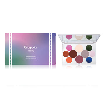 Crayola Eyeshadow Palette - Tropical by Crayola for Women - 0.63 oz Eye Shadow