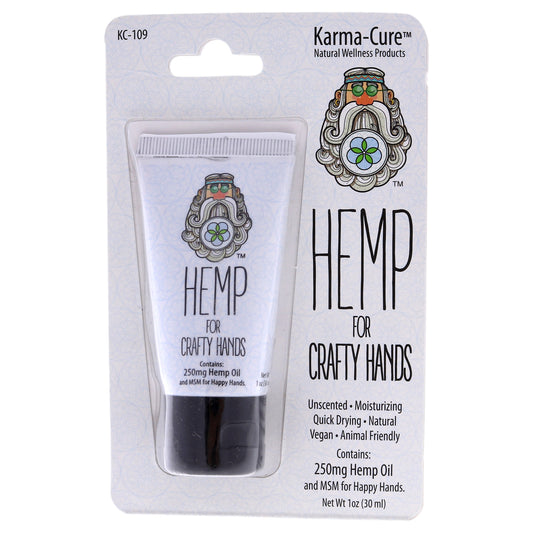 Hemp Crafty Hands by Karma-Cure for Unisex - 1 oz Cream