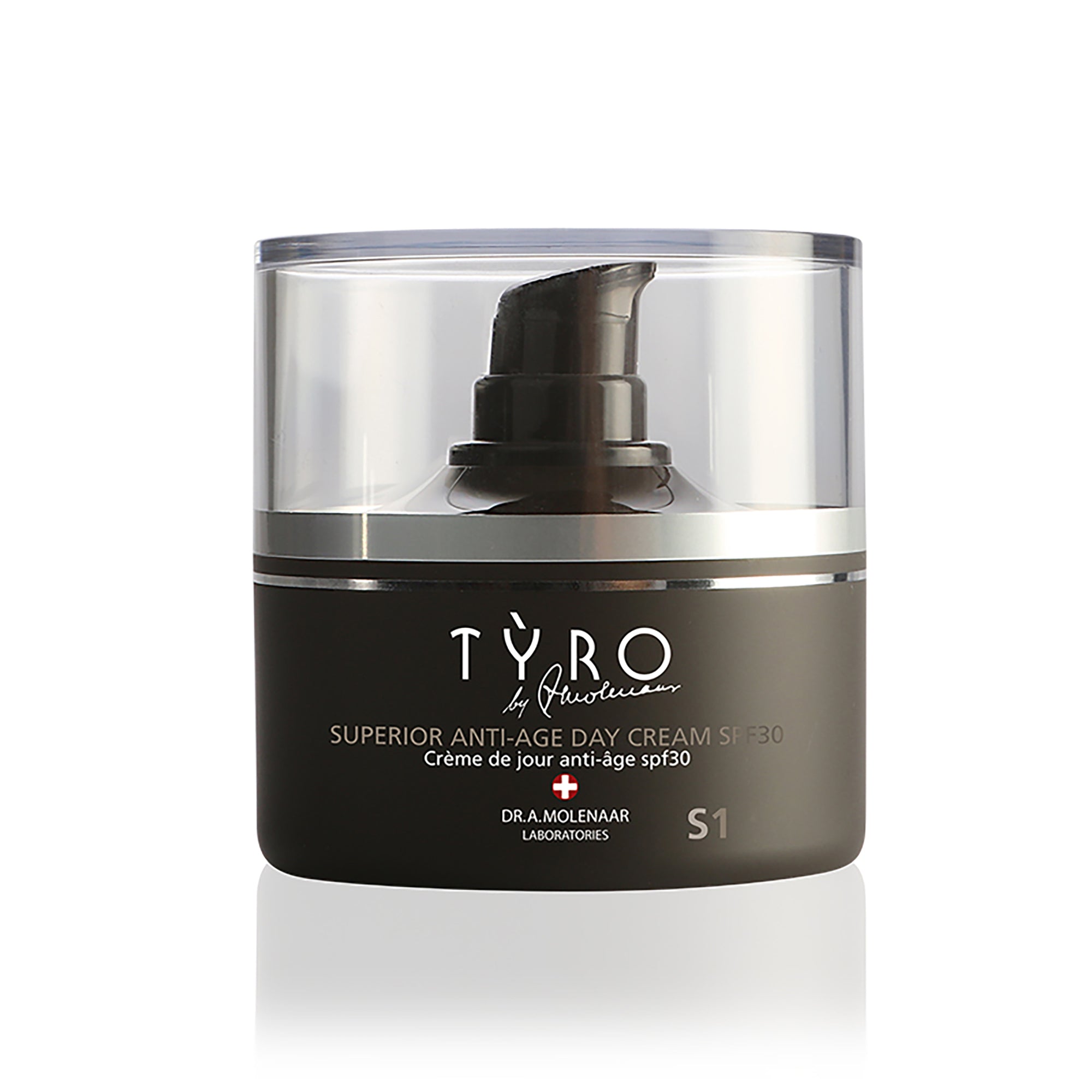 Superior Anti-Age Day Cream SPF 30 by Tyro for Unisex - 1.69 oz Cream