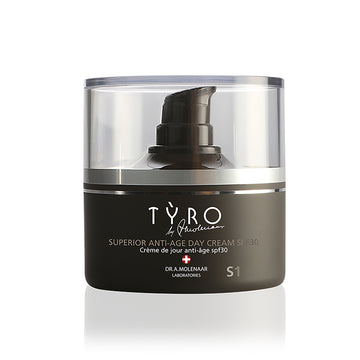 Superior Anti-Age Day Cream SPF 30 by Tyro for Unisex - 1.69 oz Cream