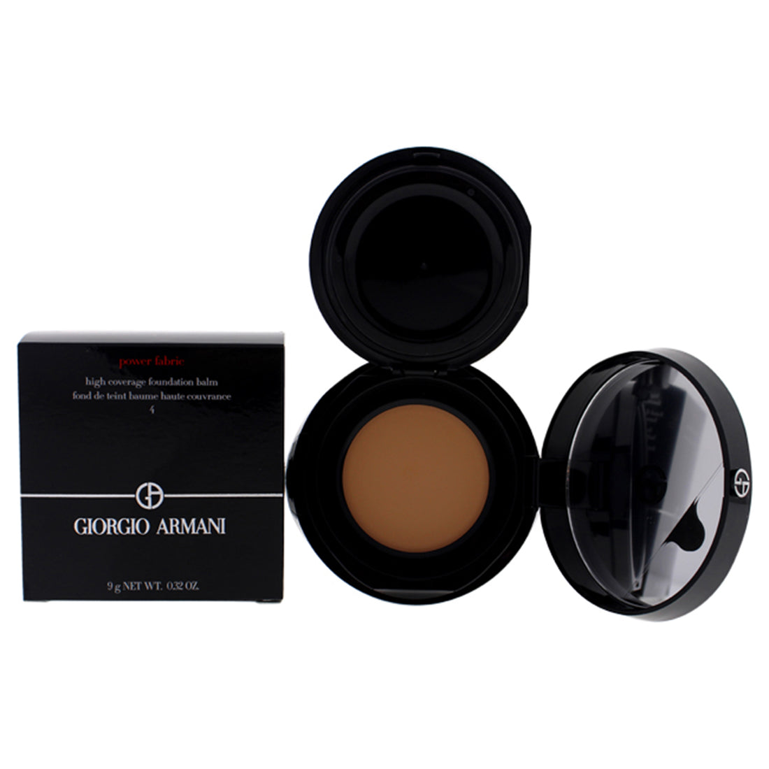 Power Fabric High Coverage Foundation Balm - 04 by Giorgio Armani for Women 0.32 oz Foundation