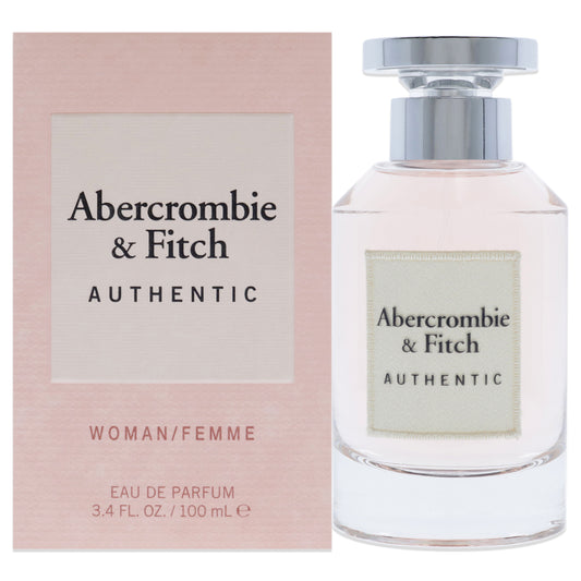 Authentic by Abercrombie and Fitch for Women - 3.4 oz EDP Spray