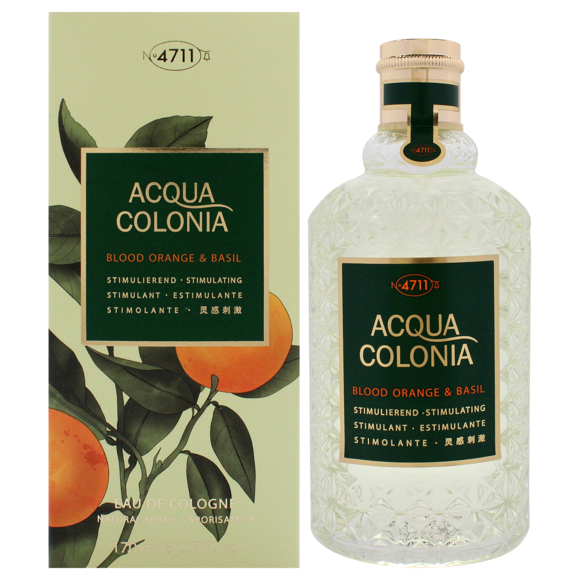 4711 Acqua Colonia Blood Orange and Basil by Muelhens for Women - 5.7 oz EDC Spray