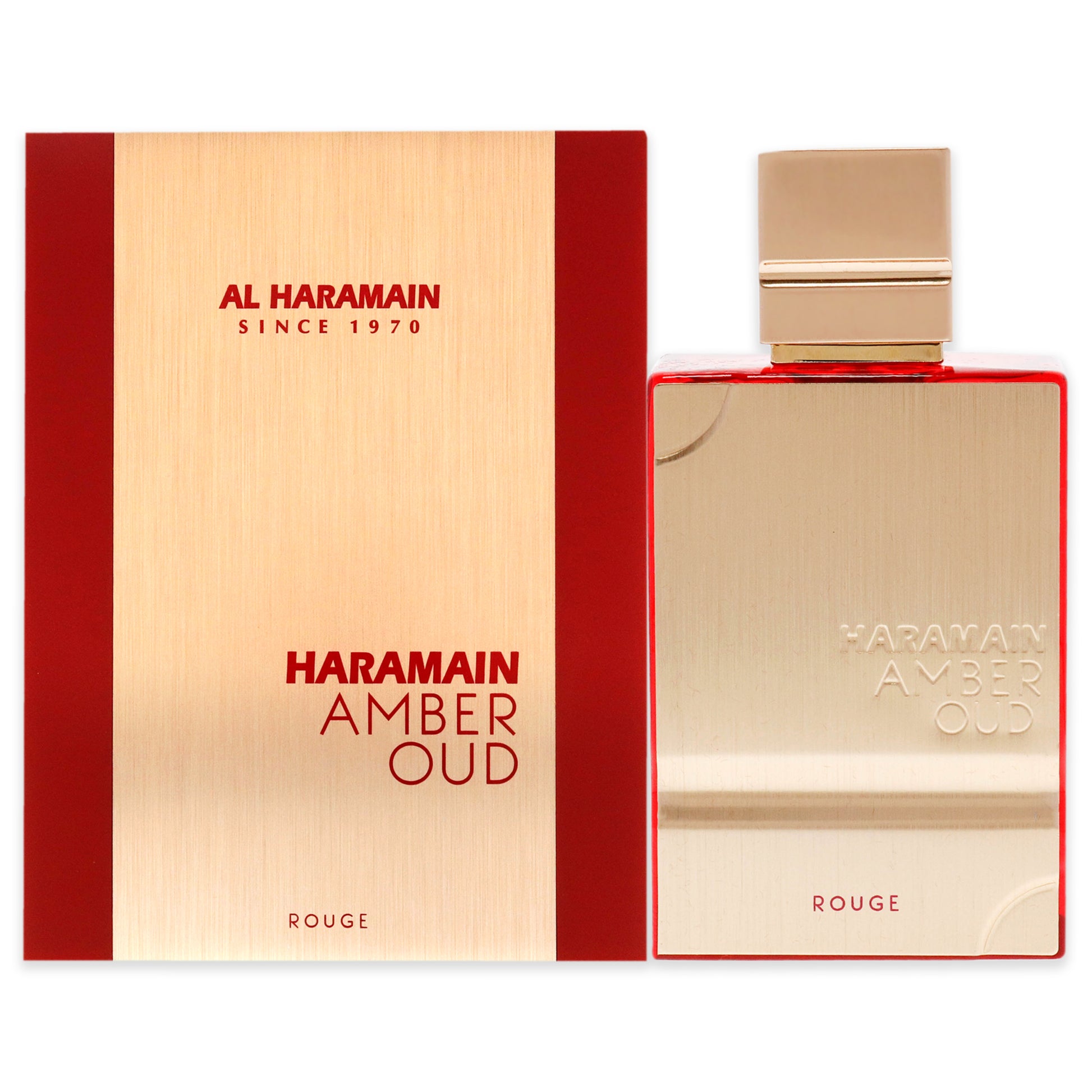 Amber Oud Rouge by Al Haramain for Men - 2 oz EDP Spray