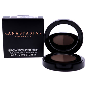 Brow Powder Duo - Medium Brown by Anastasia Beverly Hills for Women - 0.03 oz Eyebrow