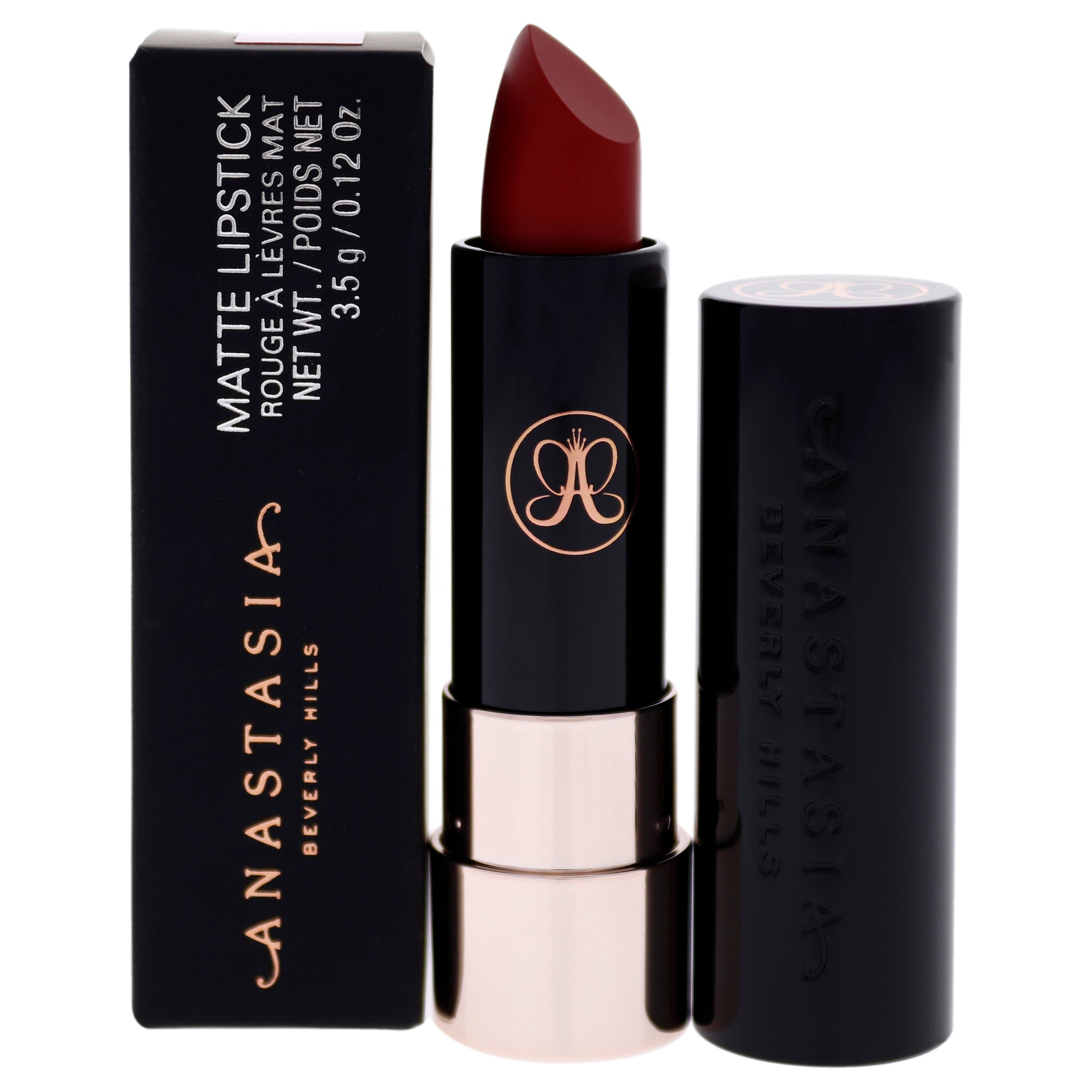 Matte Lipstick - Ruby by Anastasia Beverly Hills for Women - 0.12 oz Lipstick