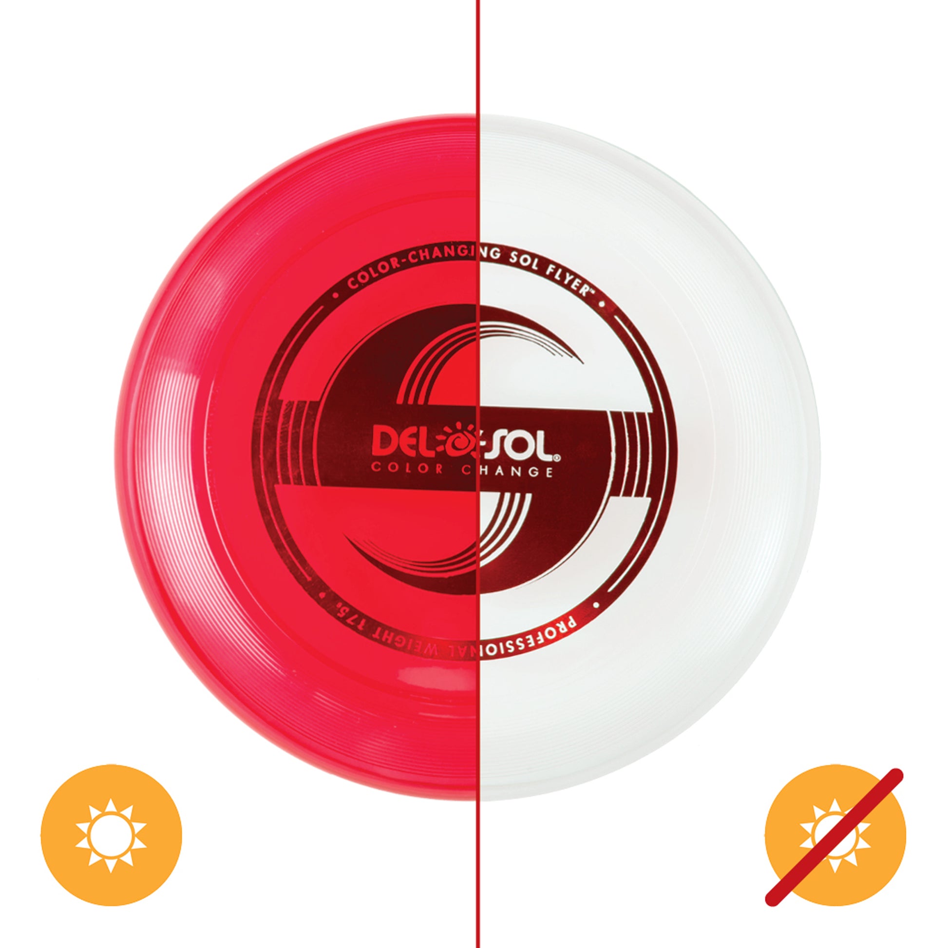 Sol Flyer Sport Disc - Red