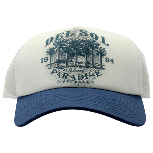 Color-Changing Trucker Hat - Island Paradise